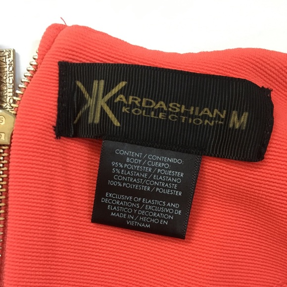 Coral Kardashian Kollection Dress- M - Picture 4 of 6